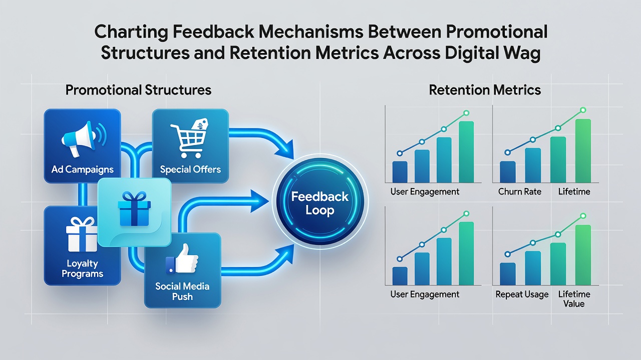 Analytics dashboard displaying retention trends linked to promotional campaigns on wagering sites