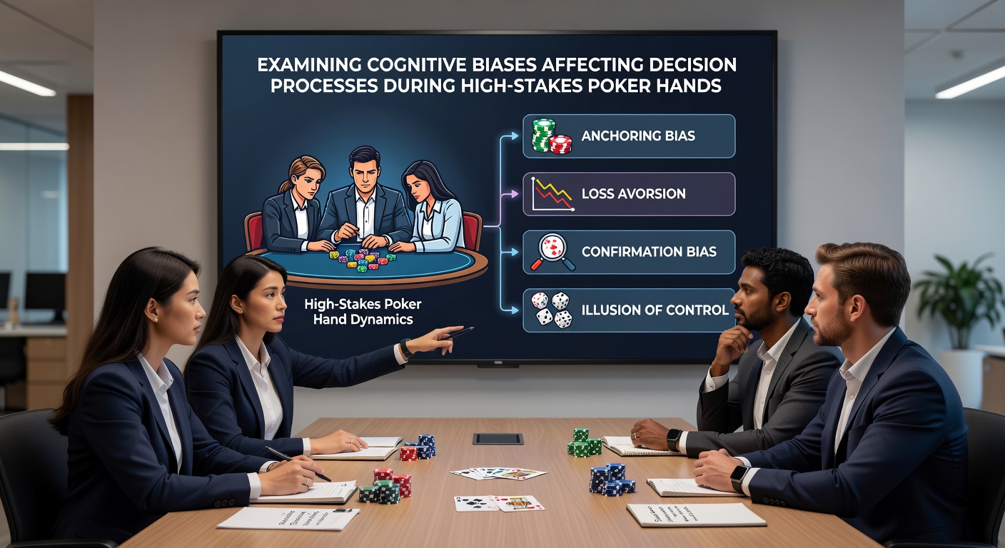 Close-up of poker chips and cards highlighting tension in high-stakes play
